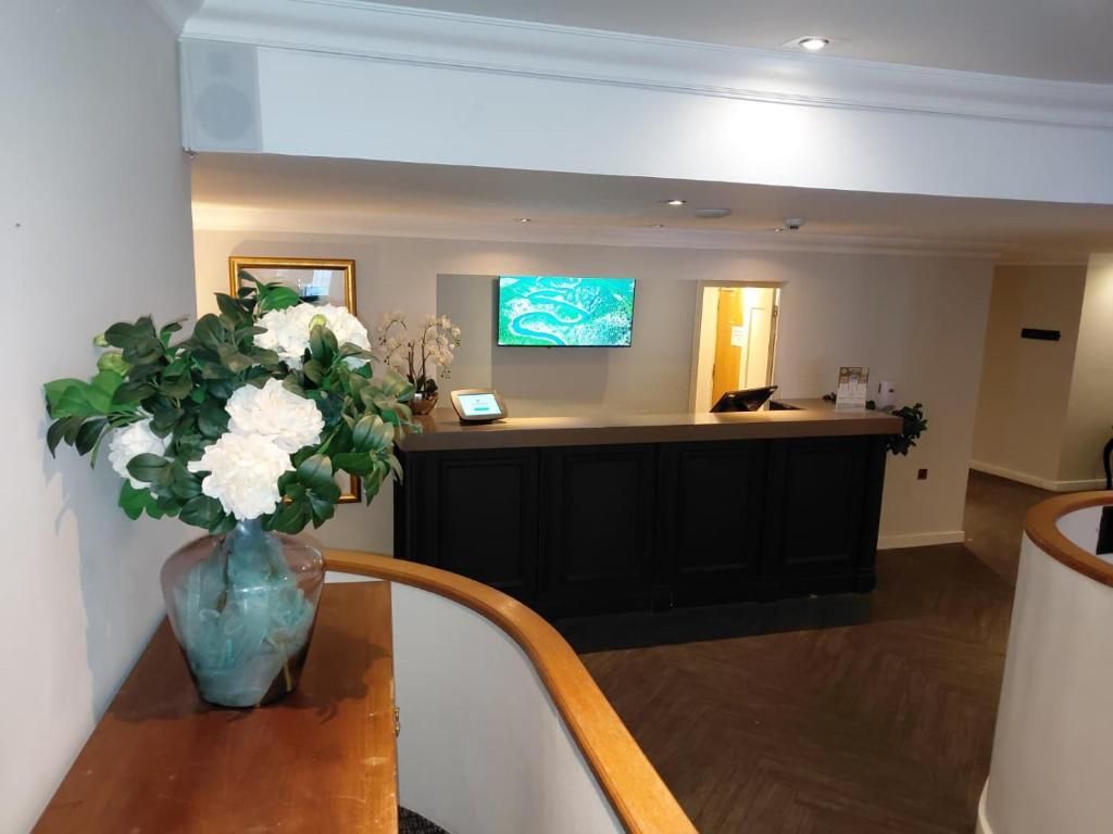 Hotel reception team